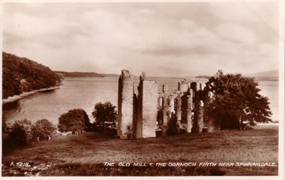 The Old Mill and the Dornoch Firth, near Spinningdale