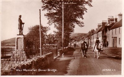The War Memorial, Bonar Bridge