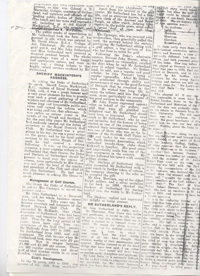 Northern Times Extract 1933