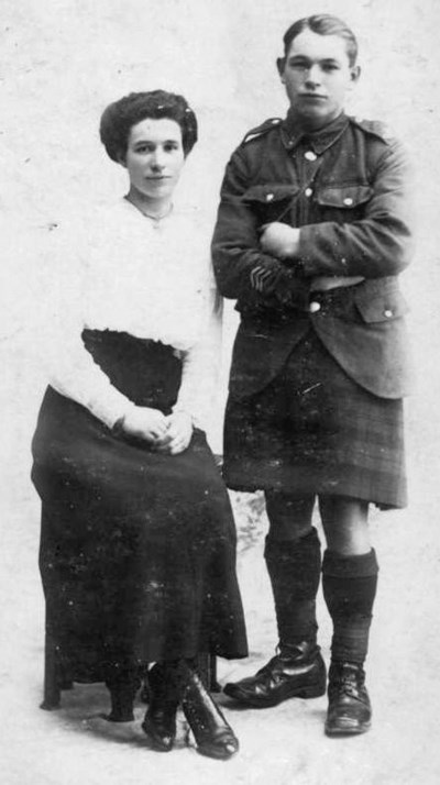 Annie Mackay and John Mackay 1919