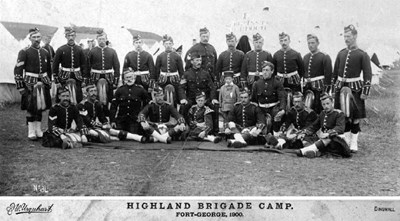Highland Brigade Camp Fort George 1900