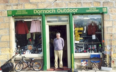 Dornoch Outdoor Shop, Castle Street