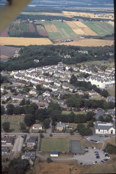 Aerial photograph eastern edge of Dornoch