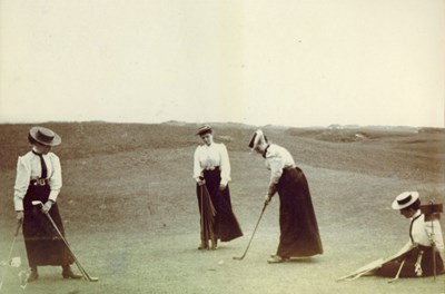 Ladies putting 1896