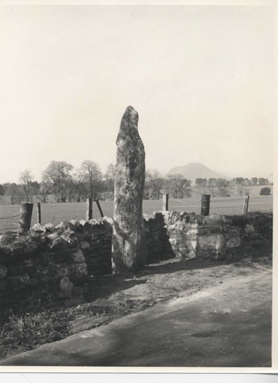 Re-siting of Clach a'Charra in 1968
