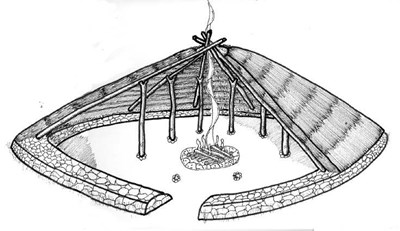 Hut circle reconstructions