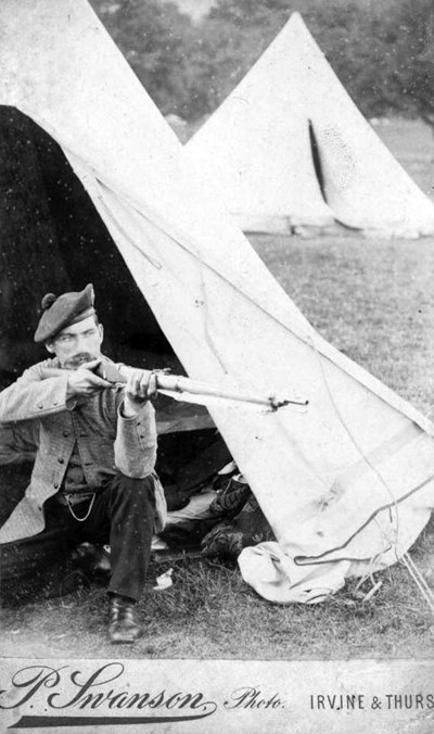 Sgt Bethune at Bisley c  1890