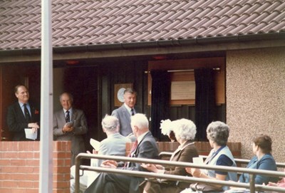Opening ceremony Stafford Court 1986