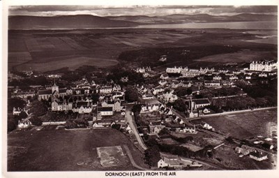 East Dornoch from the air