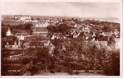 Dornoch from the west