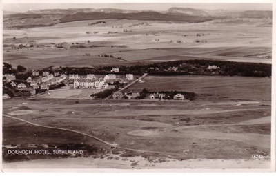 Dornoch Hotel ~ Aerial view