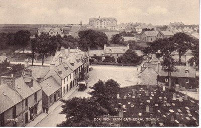 Dornoch from the Cathedral tower