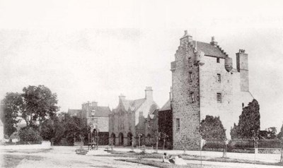 View of Castle and Square, Dornoch