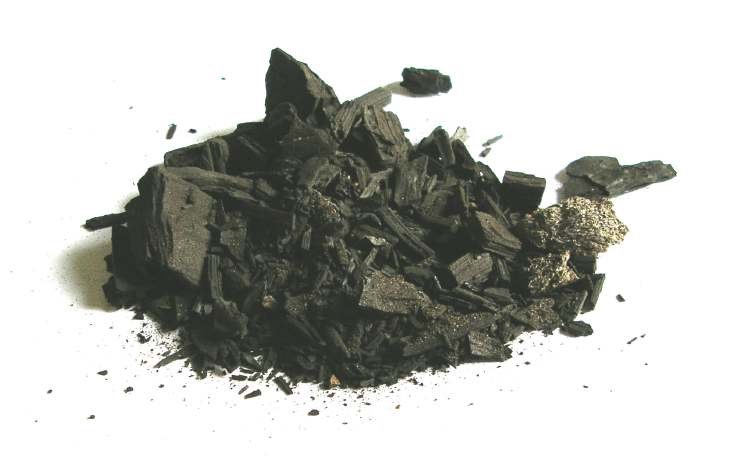 Charred wood from the Cyderhall dig; dated at ~410 BC