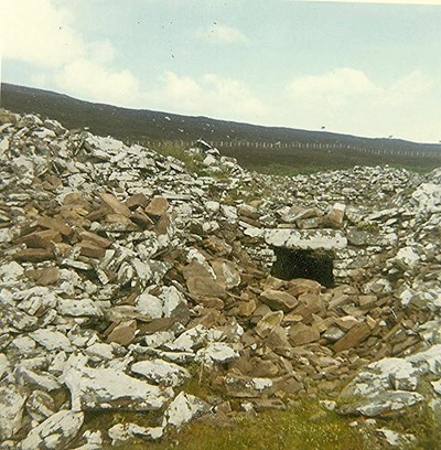 Entrance to Broch at Backies