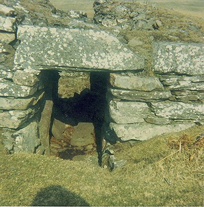 Entrance to Broch at Ousdale