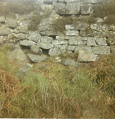 Outer Wall of Broch at Torwood, Stirling