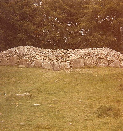 Chambered Tomb at Clava Mains Cairn (9) ~ Passage Grave