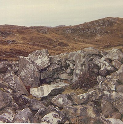 Chambered Tomb at Dun Carn Fhamhair, Eddrachillies