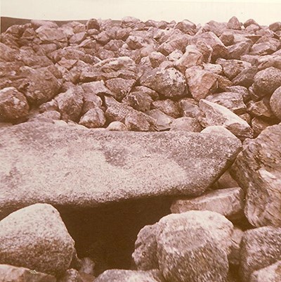 Chambered Tomb at The Ord, Lairg ~ Entrance to Chamber