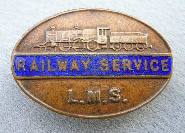 LMS Railway Service Badge