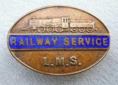 LMS Railway Service Badge