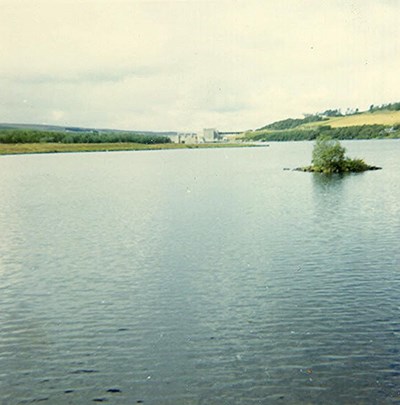 Crannog, east end of Loch Shin