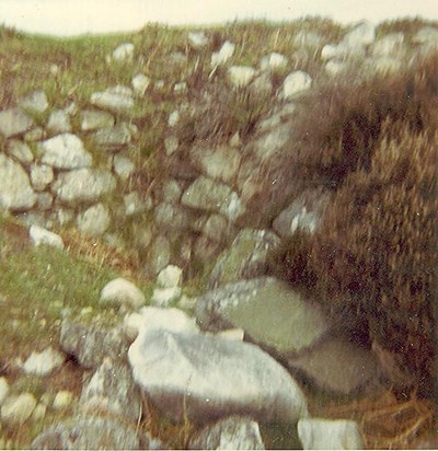 Earth House at Achinnearin ~ Exposed inner end