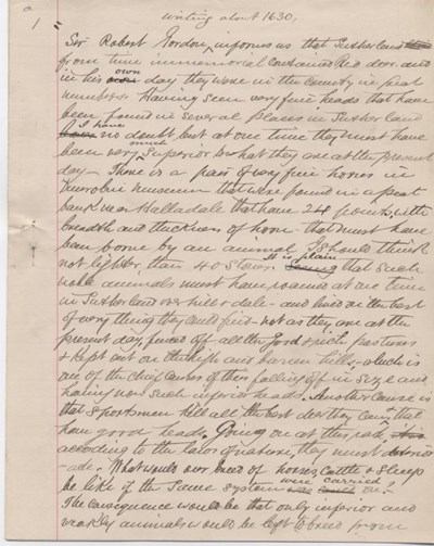 Notes on red deer in Sutherland 1881