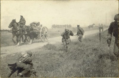 Transport struck by shrapnel at Signy Signets