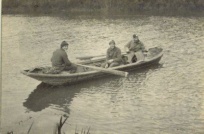 Fishing on the Aisne