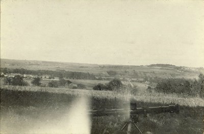 German lines on the Marne from Signey Siqnets