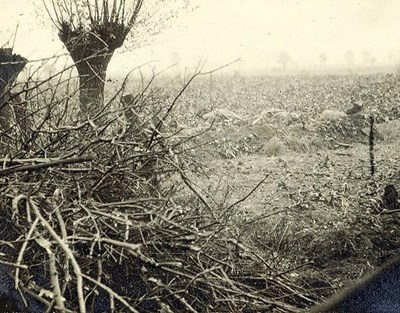 German dead after a night attack on Ritchies farm