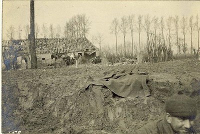 Second view Grande Flamendrie farm after being mined