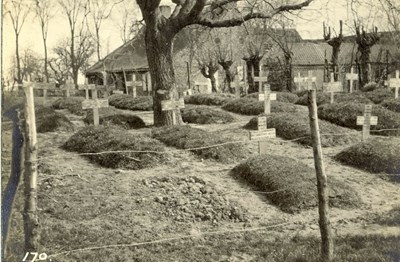 General view of cemetery