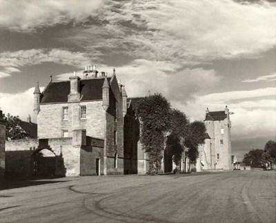 View of Square and Castle Hotel, Dornoch