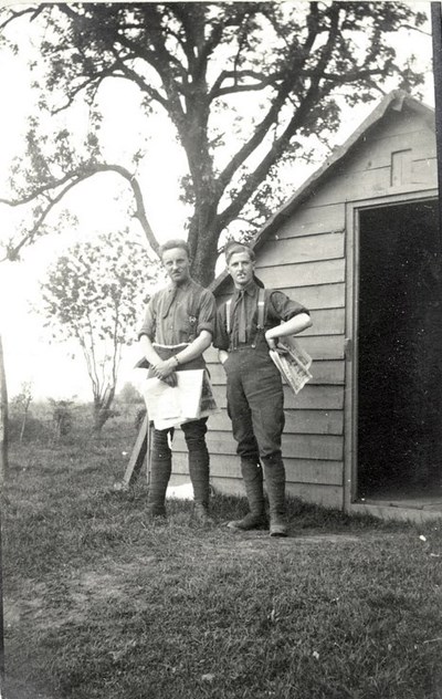 Officers ‘A’ Company Mess Hut