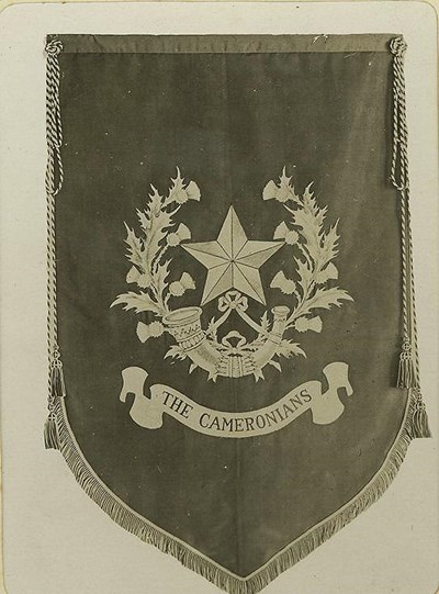 The Cameronians' standard