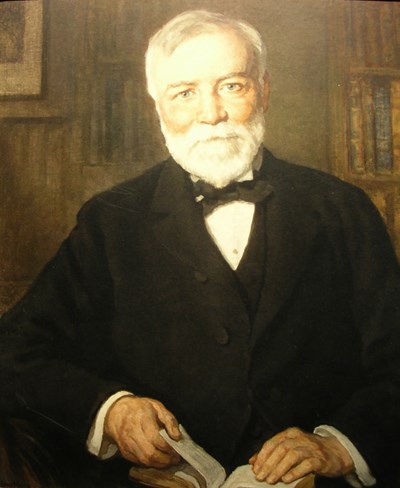 Portrait of Andrew Carnegie 1935