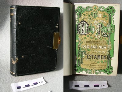 Bible owned by Mary Matheson