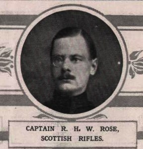 Photograph of Capt Rose from Illustrated London News
