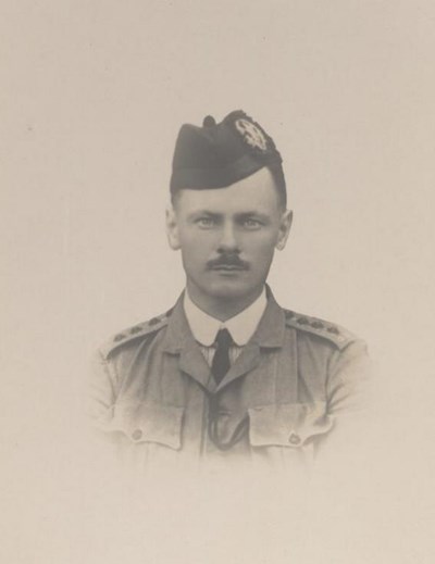 Portrait photograph of Captain Ronald Hugh Walrond Rose
