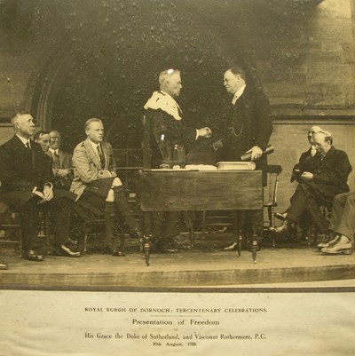 Freedom Ceremony 1928 Viscount Rothermere PC