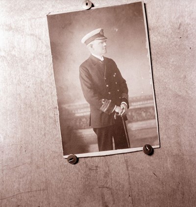 Portrait of a naval officer