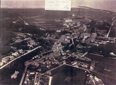 Aerial view of Dornoch 1933