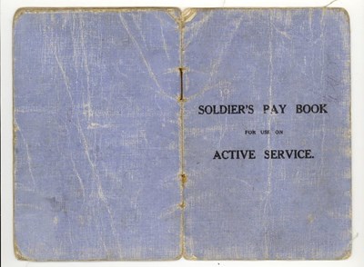 Army Pay Book Active Service