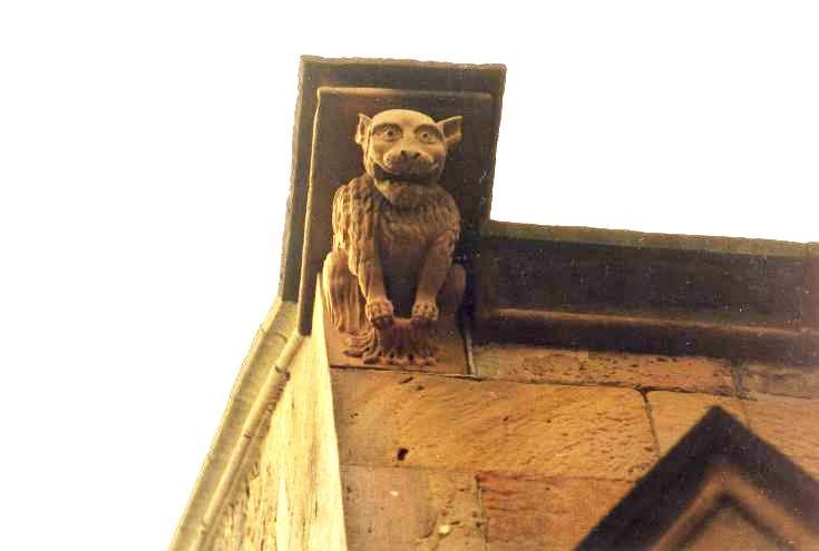 Dornoch Cathedral gargoyle