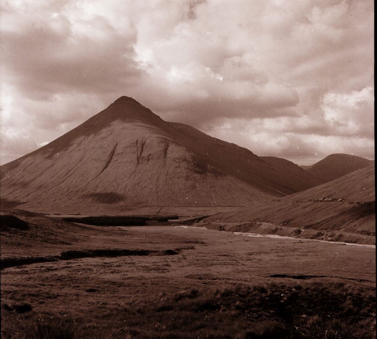 Photograph of a mountain , possibly Ben More 
