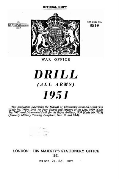 War Office drill manual