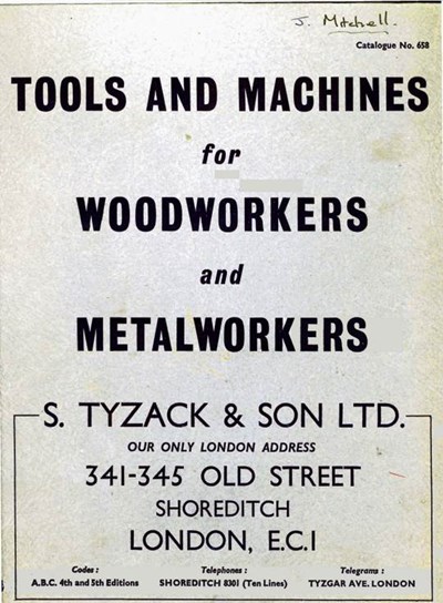 Tool catalogue 1958